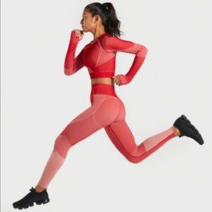 Gymshark (SET) Turbo Seamless Leggings & Crop Top
